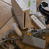 Wii con 2 controller e wifit