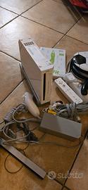 Wii con 2 controller e wifit