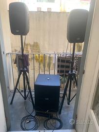 Impianto audio professionale