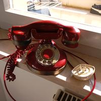Telefono Vintage COBRA Telcer SIP Rosso - Anni 80