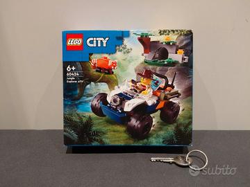 Lego City 60424 ATV Esploratore giungla, nuovo