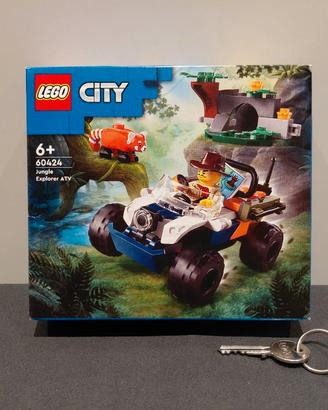 Lego City 60424 ATV Esploratore giungla, nuovo