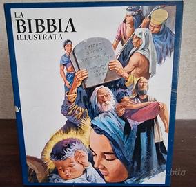 la Sacra Bibbia illustrata anni 70