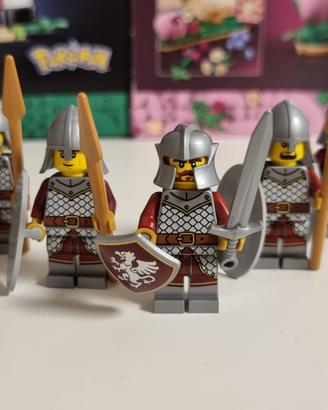 LEGO 5 x Minifigures Castle-castello Griffin Knigh