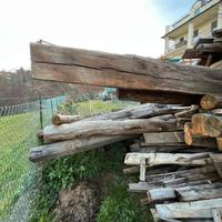 Legname da tetto - Casa di inizi 1900