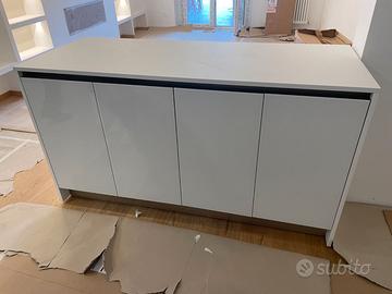 Isola snack Veneta Cucine bianca  – nuova