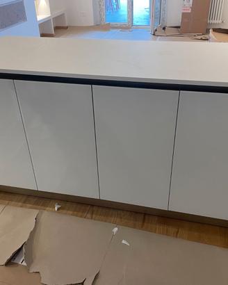 Isola snack Veneta Cucine bianca  – nuova