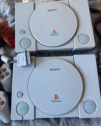 PS 1 + scatola (senza polistirolo e manuale) 