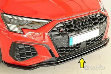 LAMA SPOILER PARAURTI AUDI A3 GY S-line e S3 ABS