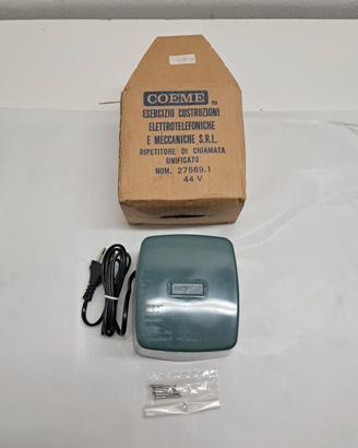 RIPETITORE DI CHIAMATA COEME – VINTAGE – 44V 