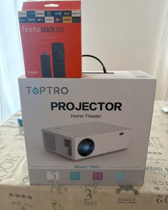 Videoproiettore Toptro nuovo