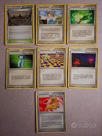 Lotto 7 Carte Pokémon Allenatore Vintage Era EX