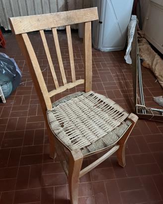 sedie legno