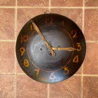 Orologio da parete FDS in metallo arredo vintage