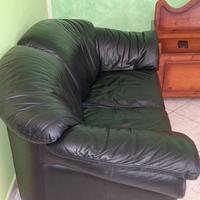 Divano in pelle 2 posti
