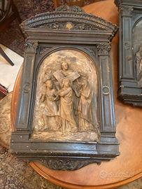 stazioni via crucis in gesso, ottocento