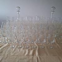 Servizio Bicchieri di Cristallo