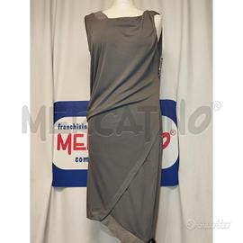 VESTITO DONNA CARACTER GRIGIO PERLA