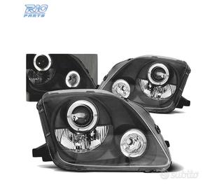 FARI OCCHI ANGELICI HONDA PRELUDE 97-01 FONDO NERO
