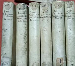 DELICIAE ERUDITORUM  6 volumi