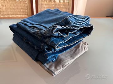 Set Jeans età 13/14 uomo e t-shirt Levi’s