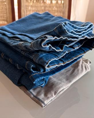 Set Jeans età 13/14 uomo e t-shirt Levi’s