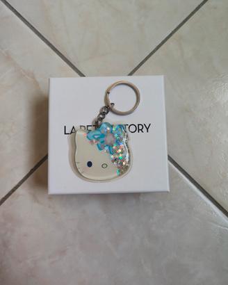 portachiavi hello Kitty con brillantini 