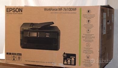 Epson  Work Force WF-7610, A3 con scanner, scatola