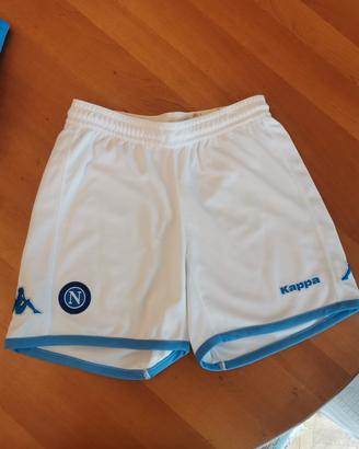 Pantaloncini Calcio Vintage Ssc Napoli 2005 2006 L