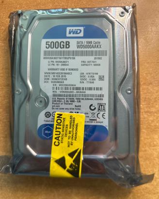 WD Disco rigido 500gb