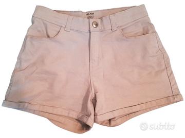 Short rosa jeans 