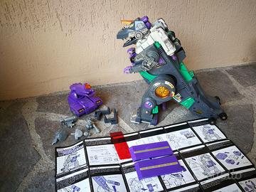 Transformers Tripticon Hasbro 1986 completo.