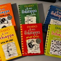N. 6 volumi Diario di una Schiappa come nuovi