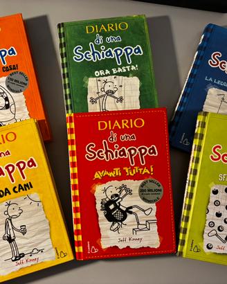 N. 6 volumi Diario di una Schiappa come nuovi