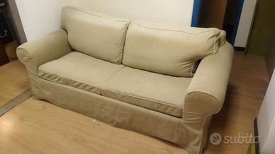 Divano letto Ektorp Ikea beige 3 posti