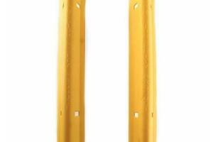 Coppia copristeli forcella Preston moto epoca