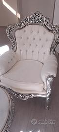 poltrona stile barocco