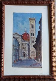 Quadro ad olio del XX sec. Paesaggio