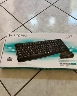 Tastiera e mouse Logitech MK120