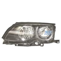 FANALE SINISTRO XENO BMW E46 4P 01-05 FONDO NERO