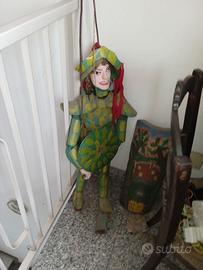 Pupi siciliani epoca 800' in rame e legno