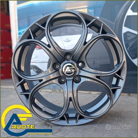 4 cerchi in lega da 18 alfa romeo giulia giulietta