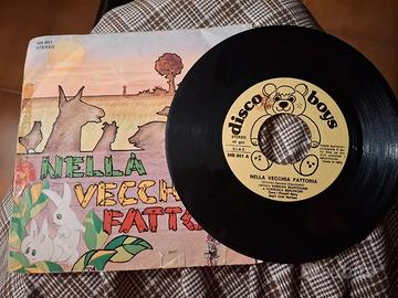 45 giri "Nella vecchia fattoria" del 1976