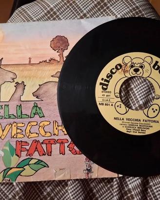 45 giri "Nella vecchia fattoria" del 1976