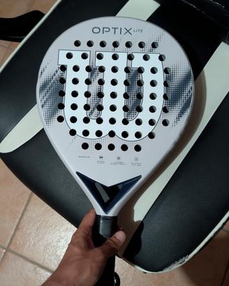 Racchetta padel wilson optix v2 lite