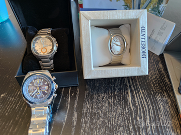 Lotto 4 orologi Vagary Morellato Casio Citizen