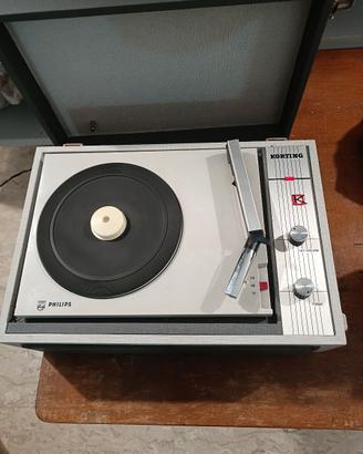 Giradischi vintage PHILIP KORTING anni 60