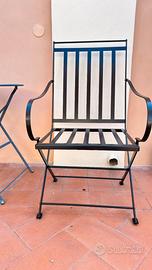 Sedie pieghevoli da giardino