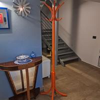 Appendiabiti Vintage in legno- Arancione -anni 70