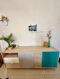 Madia Multicolore 3 ante 180X43